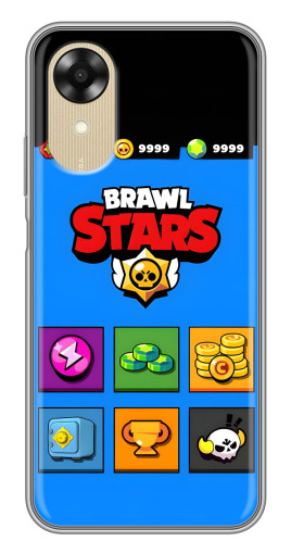 Чехол с принтом "Топ аккаунт " для Oppo A17k