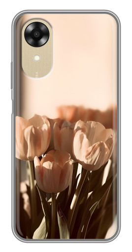 Чехол с печатью "Тюльпаны на солнце" для Oppo A17k