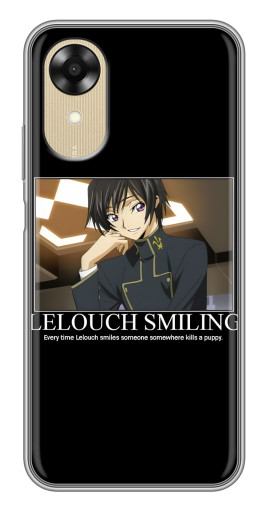 Чехол с принтом "Улыбающийся Лелуш" для Oppo A17k