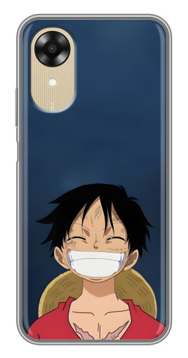 Силиконовый чехол с изображением "Улыбка Монки" для Oppo A17k