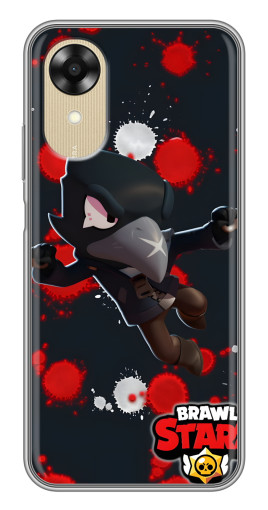 Силиконовый чехол с изображением "Ворон Бравл Старс" для Oppo A17k