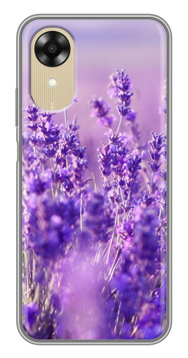 Силиконовый чехол с изображением "Яркая лаванда" для Oppo A17k