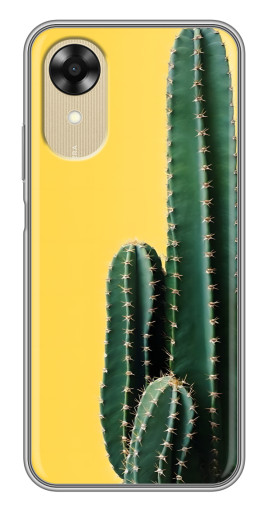 Чехол с картинкой "Яркий кактус" для Oppo A17k