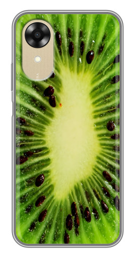 Силиконовый чехол с изображением "Яркий Киви" для Oppo A17k