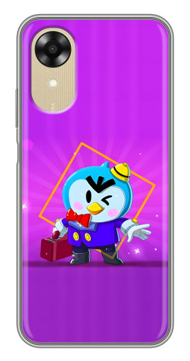 Чехол с принтом "Яркий пингвин" для Oppo A17k