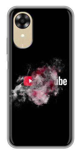 Чехол с печатью "Яркий Ютуб" для Oppo A17k