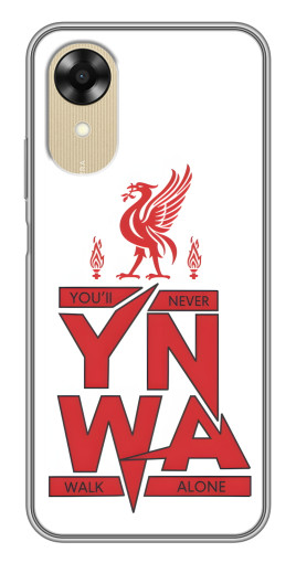 Силиконовый чехол с изображением "YNWA" для Oppo A17k