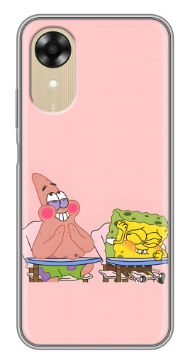 Чехол с картинкой "За партой" для Oppo A17k