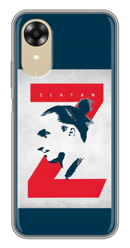 Чехол с принтом "Zlatan" для Oppo A17k