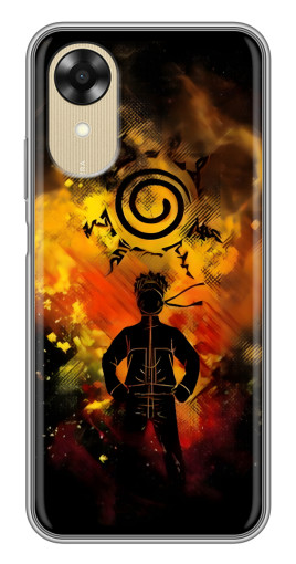 Чехол с принтом "Золотой Наруто" для Oppo A17k