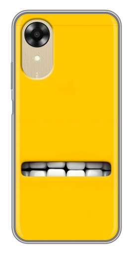 Чехол с принтом "Зубы миньона" для Oppo A17k