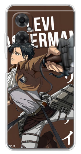 Силиконовый чехол с изображением "Ackermankerman levi" для Xiaomi Redmi Note 11R