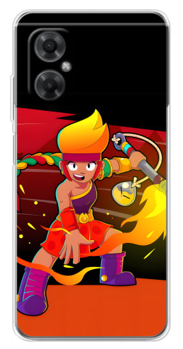 Чехол с картинкой "Амбер в дуэли" для Xiaomi Redmi Note 11R
