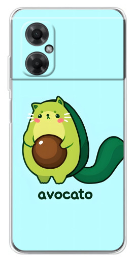 Силиконовый чехол с изображением "Avocato" для Xiaomi Redmi Note 11R