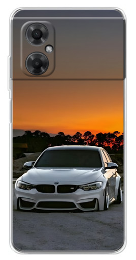 Чехол с печатью "BMW белая" для Xiaomi Redmi Note 11R
