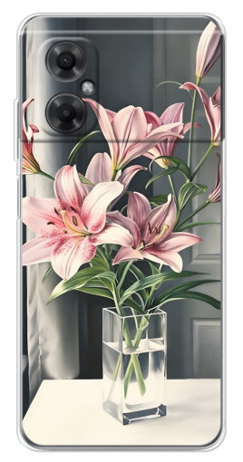 Силиконовый чехол с изображением "Букет лилии" для Xiaomi Redmi Note 11R