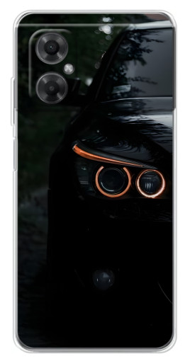 Чехол с картинкой "Черный БМВ" для Xiaomi Redmi Note 11R