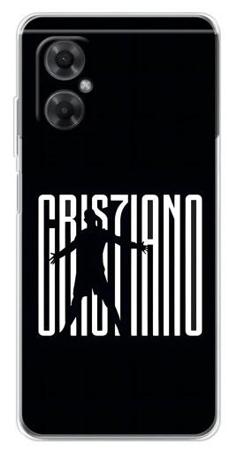 Силиконовый чехол с изображением "Cristiano" для Xiaomi Redmi Note 11R