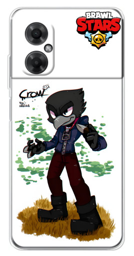 Чехол с печатью "Crow" для Xiaomi Redmi Note 11R
