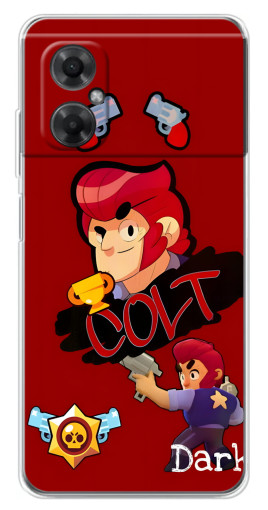 Силиконовый чехол с изображением "Dark Colt" для Xiaomi Redmi Note 11R