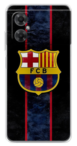 Силиконовый чехол с изображением "FCB" для Xiaomi Redmi Note 11R