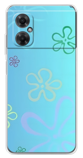 Силиконовый чехол с изображением "Фон" для Xiaomi Redmi Note 11R