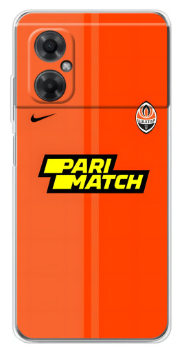 Чехол с картинкой "Форма ФК Шахтер" для Xiaomi Redmi Note 11R