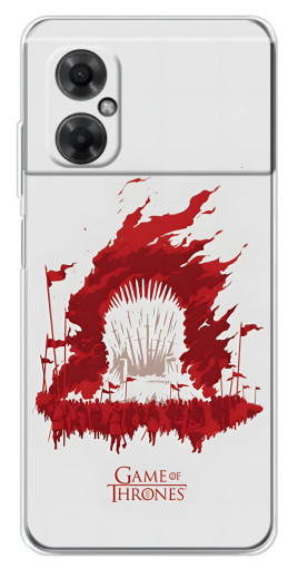 Силиконовый чехол с изображением "Game Of Thrones" для Xiaomi Redmi Note 11R