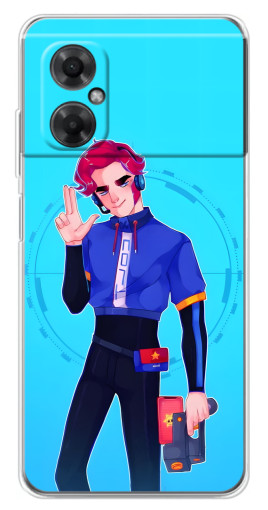Силиконовый чехол с изображением "Гвардеец Кольт" для Xiaomi Redmi Note 11R