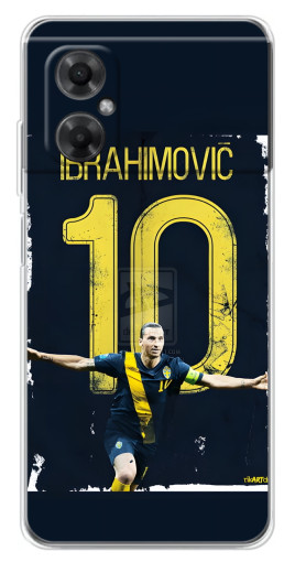 Чехол с принтом "Ибрагимович 10" для Xiaomi Redmi Note 11R