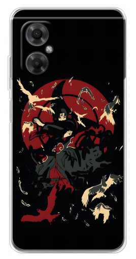Чехол с принтом "Итачи с воронами" для Xiaomi Redmi Note 11R