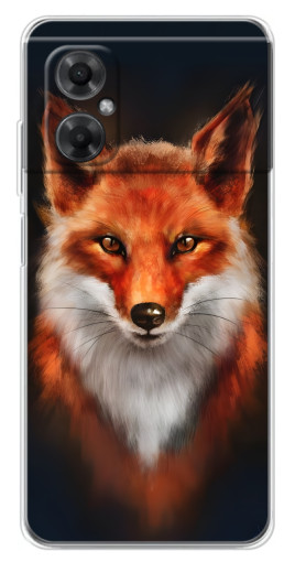 Силиконовый чехол с изображением "Красивая лиса" для Xiaomi Redmi Note 11R