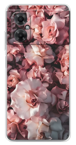 Чехол с картинкой "Куст роз" для Xiaomi Redmi Note 11R
