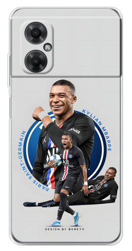 Чехол с принтом "Kylian Mbappe" для Xiaomi Redmi Note 11R