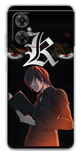 Чехол с принтом "Лайт Ягами Death Note" для Xiaomi Redmi Note 11R