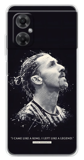 Чехол с принтом "Легенда Ибрагимович" для Xiaomi Redmi Note 11R