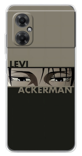 Чехол с печатью "Levi Anime" для Xiaomi Redmi Note 11R