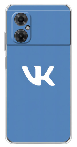 Чехол с картинкой "Лого ВК" для Xiaomi Redmi Note 11R
