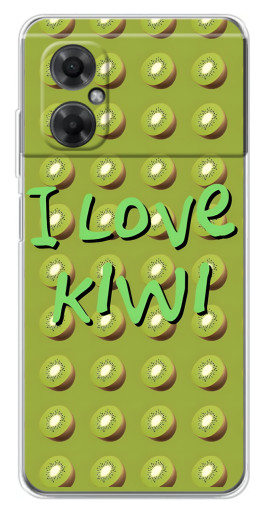Чехол с принтом "Love Kiwi" для Xiaomi Redmi Note 11R