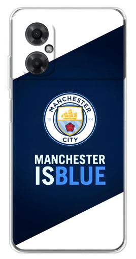 Чехол с печатью "Manchester is Blue" для Xiaomi Redmi Note 11R
