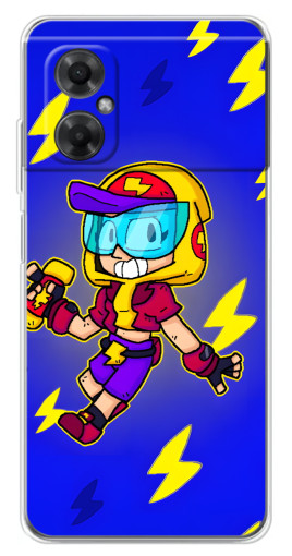 Силиконовый чехол с изображением "Молниеносная MAX" для Xiaomi Redmi Note 11R