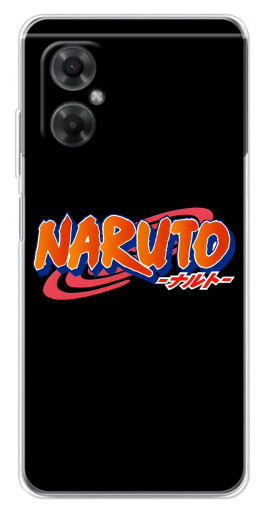 Чехол с печатью "Надпись Naruto" для Xiaomi Redmi Note 11R
