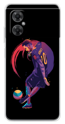 Силиконовый чехол с изображением "Неймар Финты" для Xiaomi Redmi Note 11R
