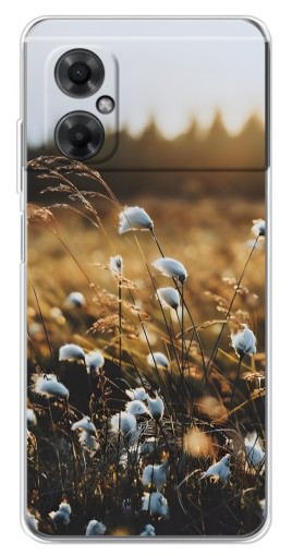 Чехол с принтом "Нежные полевые цветы" для Xiaomi Redmi Note 11R