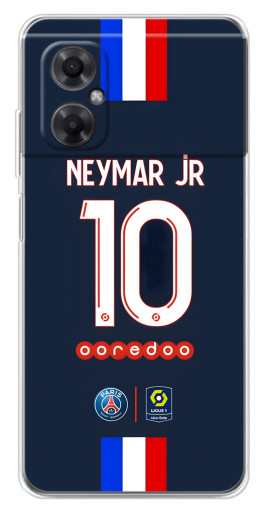 Силиконовый чехол с изображением "Номер Неймара" для Xiaomi Redmi Note 11R