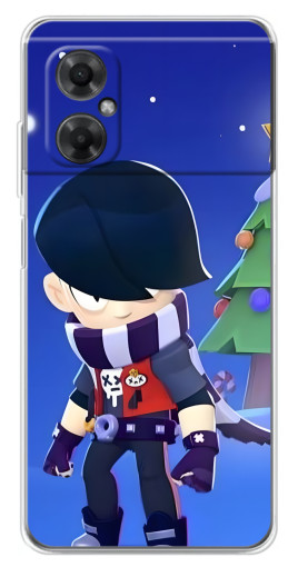 Чехол с печатью "Новогодний Эдгард" для Xiaomi Redmi Note 11R