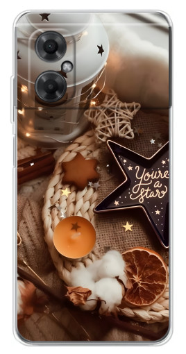 Чехол с принтом "Новогодняя атмосфера" для Xiaomi Redmi Note 11R