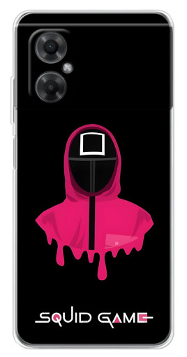 Чехол с картинкой "Охранник с Квадратом" для Xiaomi Redmi Note 11R