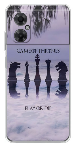 Чехол с печатью "Play or Die" для Xiaomi Redmi Note 11R