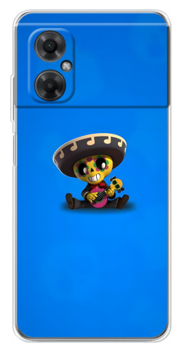 Чехол с картинкой "Poco с гитарой" для Xiaomi Redmi Note 11R